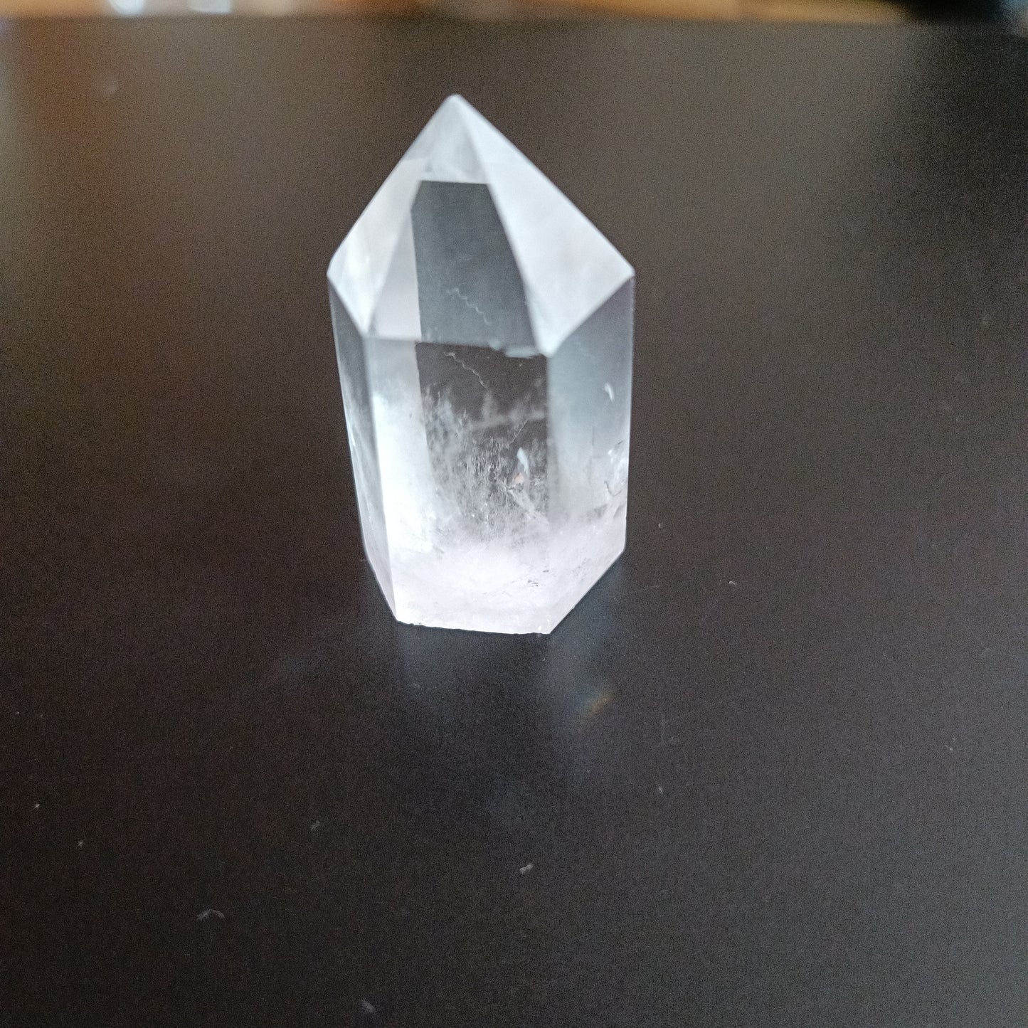 Punta Generadora de Cuarzo Cristal de Roca
