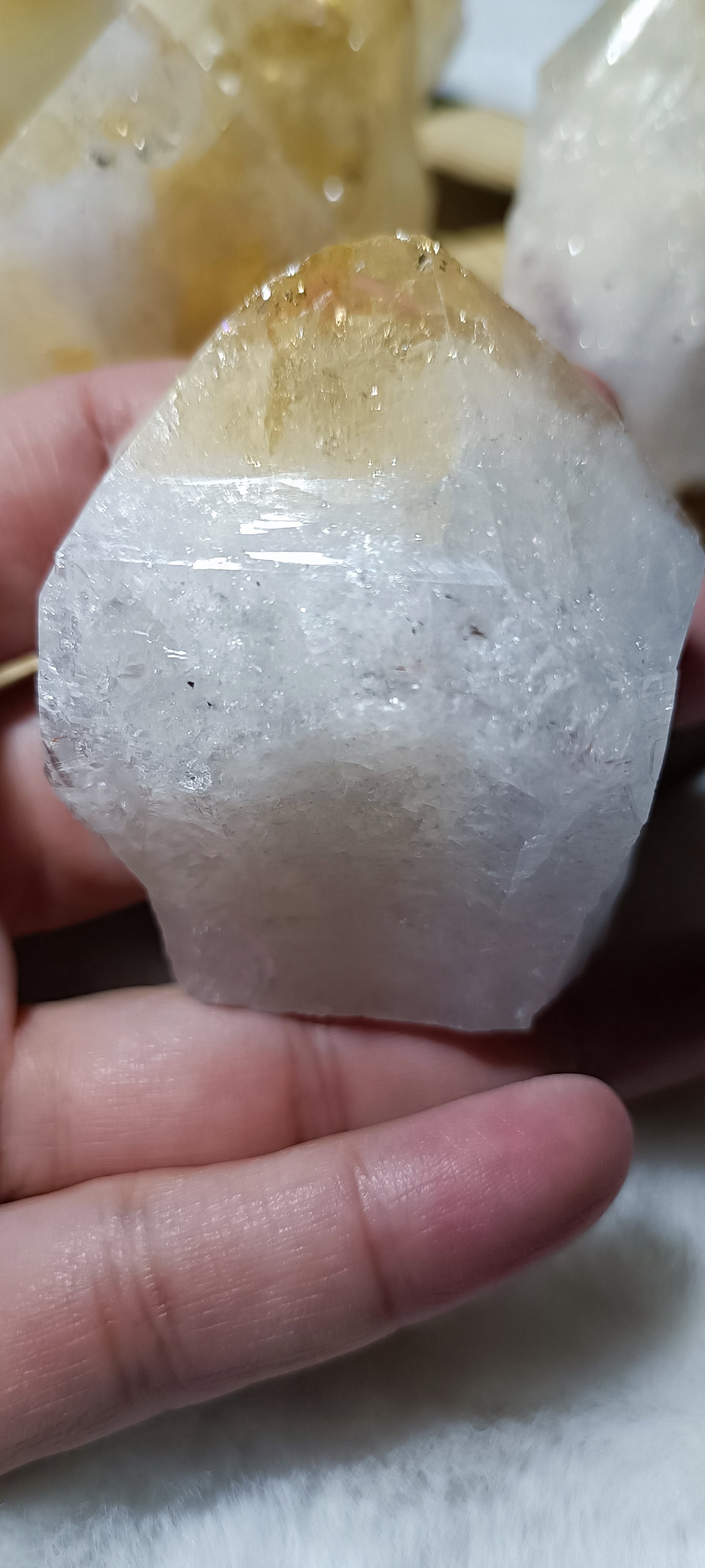 Puntas de Cuarzo Citrino