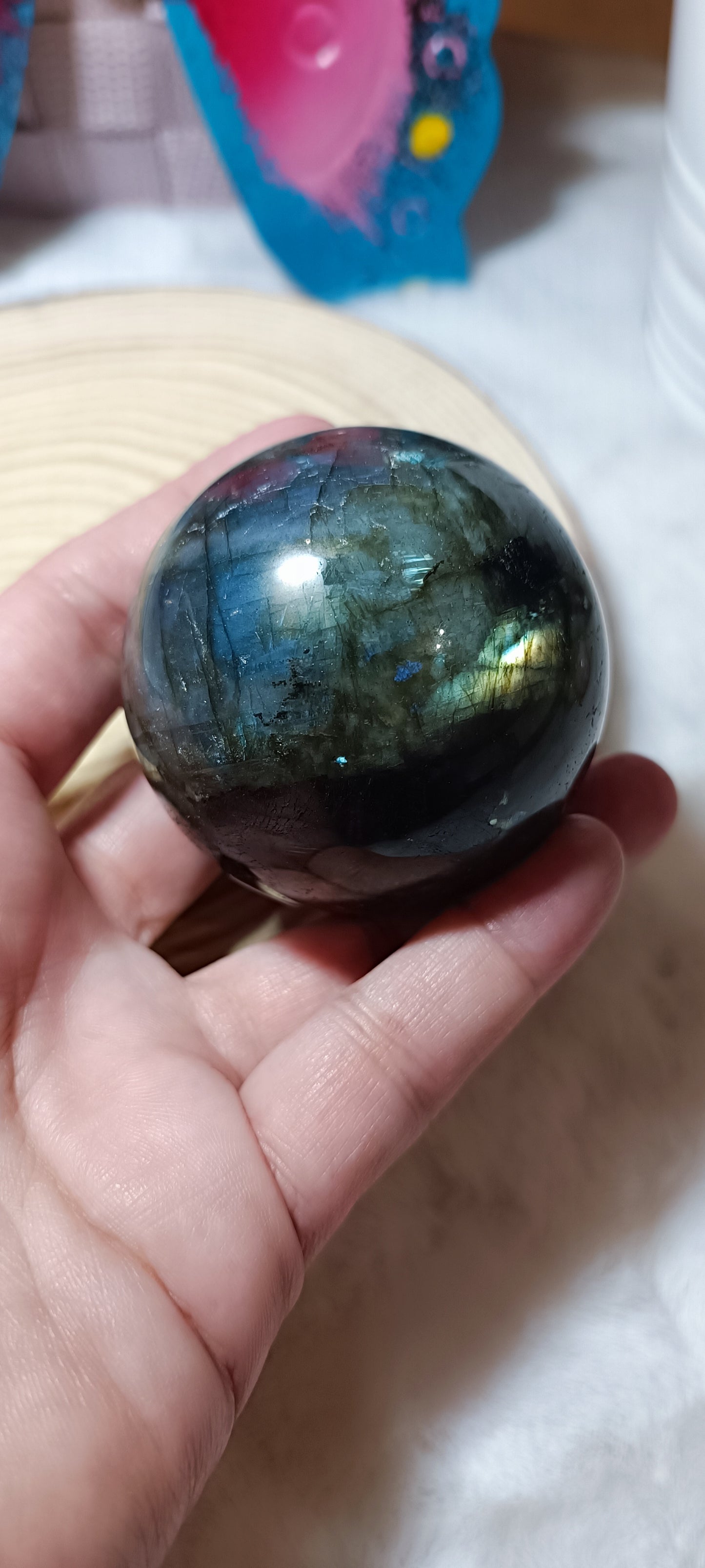 Esfera de Labradorita