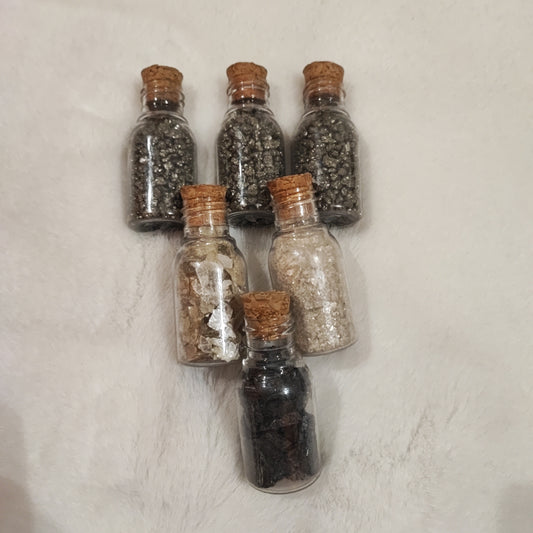 Botellas de minerales