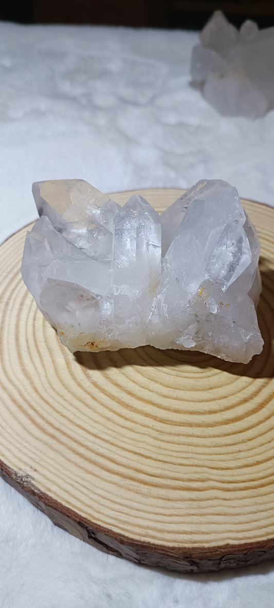 Drusa de Cuarzo Cristal de Roca.