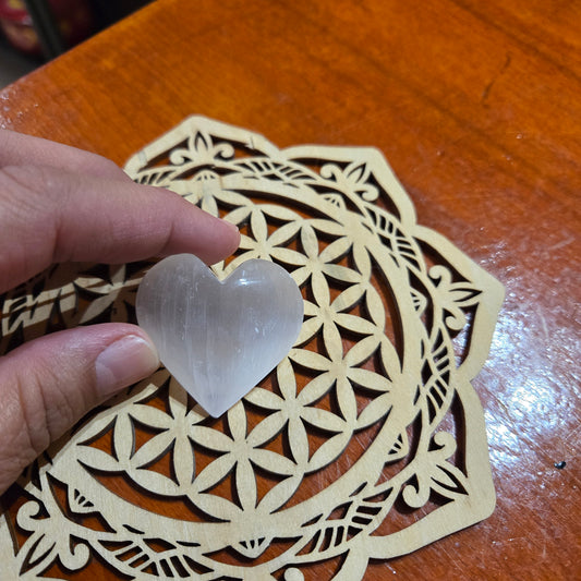 Corazón de Selenita